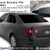 Contoh Mobil Dipasang Kaca Film 3M Black Beauty 5% BB5