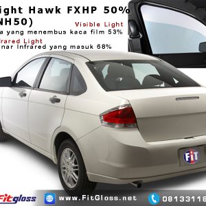 Contoh Mobil Dipasang Kaca Film 3M Night Hawk (FXHP) 50%